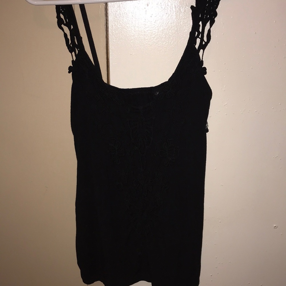 Black Spaghetti strap shirt